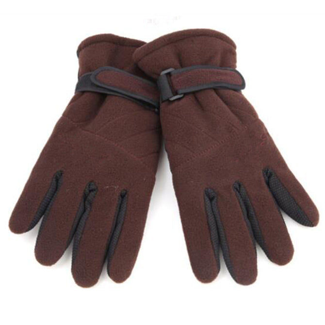 JEDX Autumn Winter Warm Gloves Windproof Thick Cycling Unisex Gloves