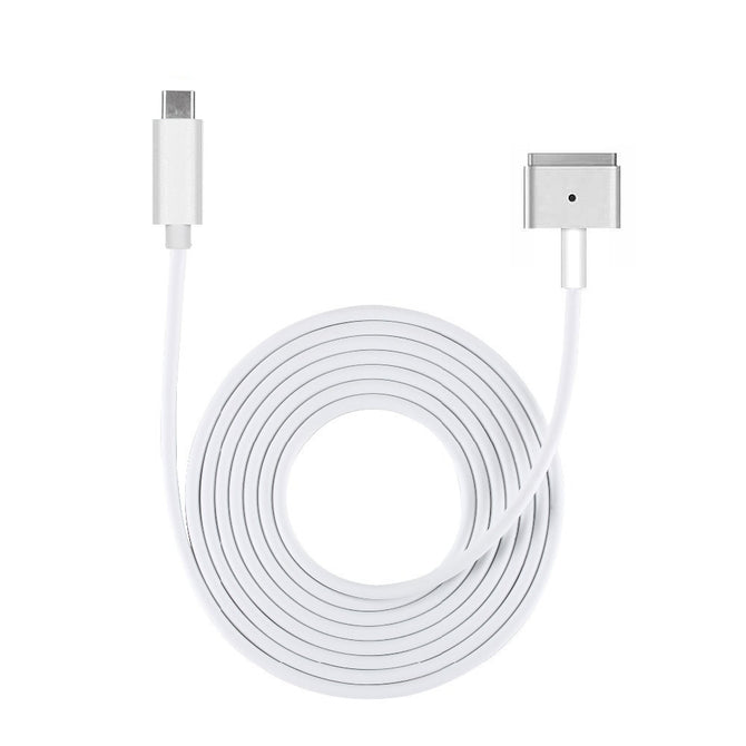 Cwxuan USB C 2 (T-Tip) Conversion Cable / Type-C Power Adapter Cable 2012 to 2017 Macbook Pro / MacBook Air - (180cm)