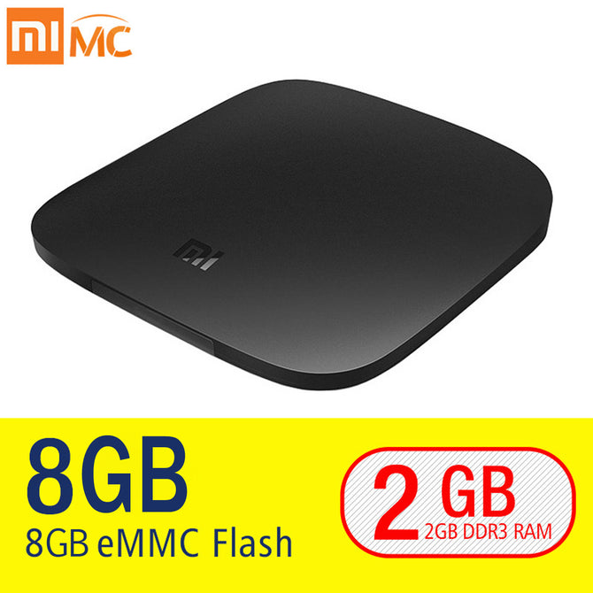Original Xiaomi MI 4K Ultra HD Smart TV Box 3 with 2GB, 8GB (EU Plug)