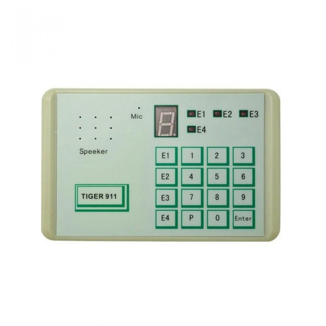 1PCS Tiger 911 Auto telephone Dialer Alarm system Accessories Calling Transfer Tool Fixed Terminal Put in NC NO or voltage White