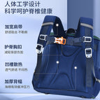 New horizontal schoolbag for primary school students One piece open children's bag for boys and girls 5628