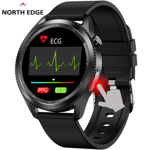 North edge New product E102 sleep health blood pressure blood oxygen monitor smart watch ECG watch