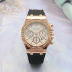Square ix-Pin Women's Watch fashion Quartz Watch Girls Watch Silicone Strap student's casual watch 208