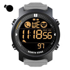 NORTH EDGE Lakers Heart Rate Waterproof Swimming Bluetooth Calorie Consumption Smart Tactical Watch black