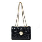 Lingge bag women's 2022 Korean version of the new simple embroidered small square bag casual chain shoulder messenger bag 9753