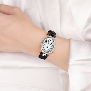 GUOU 6040 watch new style fashion oval watch femininity trend diamond women's Watch