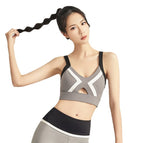 Yoga Suit Women's Workout Clothes High Strength Running Training Sports Vest Two-Piece sports bra and Pants sports clothing set