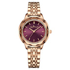 New Waterproof Watch Women Stainless Steel Butterfly Snap Buckle Fashion Small and Exquisite Ladies Watch K-8022L
