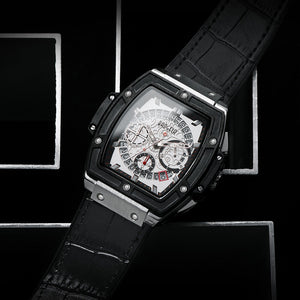 BAOGELA Domineering Barrel Men's Watch Multifunctional Men's Sports Quartz Watch 1703