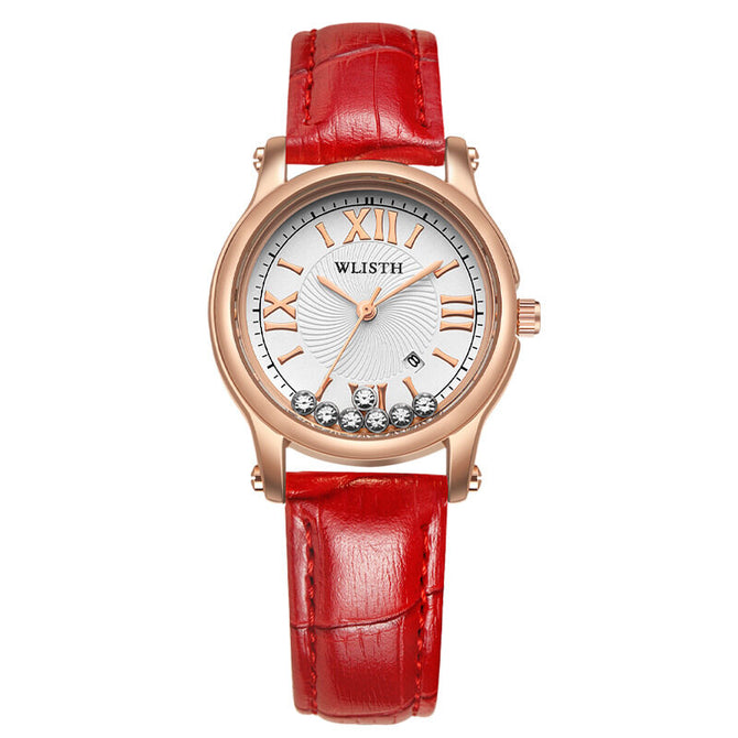 Ladies Watch Fashion Temperament Quartz Watch Waterproof Female Student Watch Simple Women's Watch S524