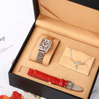 BURR full diamond luxury barrel-shaped starry watch women's watch BURR-03