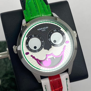 KIMSDUN Russian Clown Fashion Personality Waterproof Men's Watch Quartz Watch K-1212B