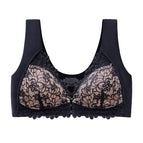 Plus size Bra front buckle underwear no steel ring bra seamless underwear bra