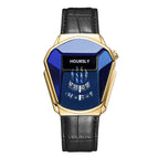 Hoursly Watch Men's Douyin Online Influencer Men's Watch Sports Car Watch Snake-Shaped Model Men's Quartz Watch