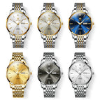 OLEVS watch for men automatic mechanical watch fashion simple waterproof men's watch quartz watch men 6635NL