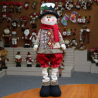 Christmas decorations Christmas scene layout window display creative Christmas decorations Santa Claus doll
