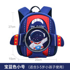 New kindergarten schoolbag girls boys cartoon cute 3D preschool schoolbag trend light children's shoulder Mini small Bag 605 schoolbag