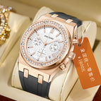 PINTIME Watch Men's Six-Pin Fashion Quartz Watch Calendar waterproof men's watch 0732