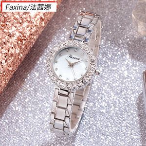 2021 women watch bracelet set fashion simple quartz lady watch office lady student gift watch box set 5015