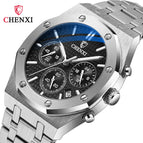 CHENXI men's watch Multi-functional Sports Watch Men's Steel strap Waterproof Quartz quartz Watch CX-948
