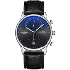 KIMSDUN Fashion ultra-thin watch men's trend multi-function waterproof quartz watch men's casual watch student K-1874B