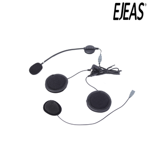 EJEAS Q7 3.5mm Jack 2 in 1 Microphone Speaker Headset for ejeas E 6 Q7 Motorcycle Bluetooth Helmet Intercom