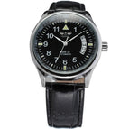 WINNER men fashion casual simple calendar automatic mechanical men watch SLZg35