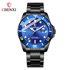 CHENXI Green Water Ghost Watch Women's Men's Couple Watch Waterproof Fashion Luminous Men's Watch CX-085A