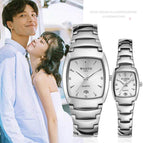 WLISTH Couple Watches Men Women Luxury Brand Stainless Steel Waterproof Quartz Watch Calendar Luminous Reloj Mujer Hombre Lovers Watch 940