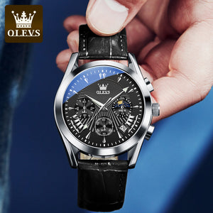 OLEVS men's watch quartz multi-function sports electronic watch men's watch 2876DO