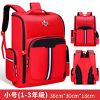 All-in-one children's schoolbag printing logo primary school schoolbag 1-3-6 grade space bag British style student backpack
