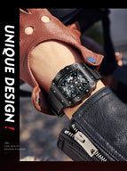 OLEVS Men's watch douyin live fashion waterproof quartz men's causal Watch 3602