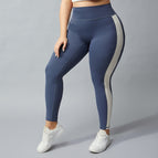 2023 plus Size New Yoga Pants Women's No Embarrassment Line High Waist Hip Lift Stretch Fitness Sports Pants KK116