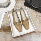 Fashion New Mary Jane Shallow Mouth Slip-on Lazy Comfortable Thick Heel Square Toe Shoes Women 3168-28