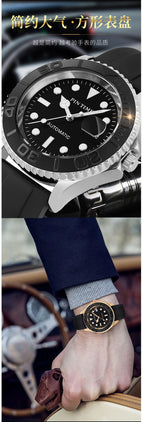 Pintime Watch Men's New Automatic Mechanical 2813 Movement Watch Live Hot men's watch