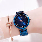 GEDI 14006 Fashion Casual Watch Hot Sale Women Elegant Luxury Stainless Steel Waterproof Ladies Analog Quartz Wristwatch