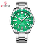 CHENXI Fashion Hipster Watch Stainless Steel Business Quartz Watch 8205 Creative Watch Men