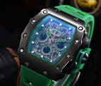 Men's Watch 6-Pin Seconds Running Richard Barrel Quartz men's casual Watch in Stock 1035