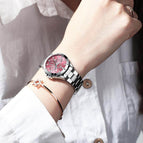 CHENXI Waterproof Watch Women's Watch Student Watch Couple Watch lady Quartz Watch CX-019A Steel