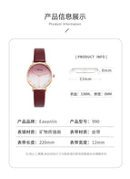EAVANLIN watch  women small fresh and simple temperament ins wind gradient starry star women watch 990