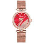 2021 Net Red Live Broadcast Temperament Little Swan Bracelet Women's Watch Simple Watch Women's Five Pieces