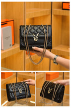 Lingge chain small bag female summer 2022 new trendy fashion messenger bag shoulder small square bag