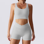 Women yoga suits 2023 new running Sportswear fast drying tight fitness running execise suit women 6921