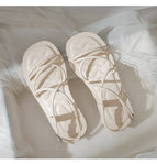 Sandals women's summer all-match sandals and slippers women's flat-soled sandals and slippers 138-5