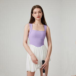 Tennis Pleated Skirt Women's Exercise Skirt Anti-Exposure Fitness Running Quick-Drying Badminton Yoga Skirts Golf Skirt 308