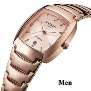 Couple Watch for Men Women Quartz Wristwatches Wlisth Brand New Model Female Watch Fashion Business Lover's Watches