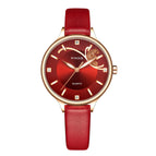 WWOOR New Ins Fashion Women's Watch Simple Waterproof Retro Temperament Quartz Belt Women's Watch 8839