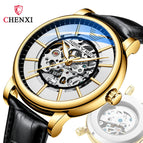 Chenxi new automatic hollow mechanical watch men's men's luminous waterproof watch CX-8823