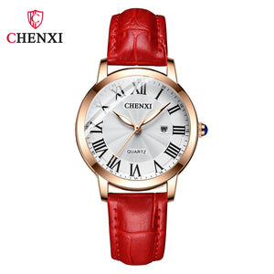 CHENXI Watch Women's TikTok Same Style Ins Popular Watch Fashion Waterproof Women's Quartz Watch CX-301L