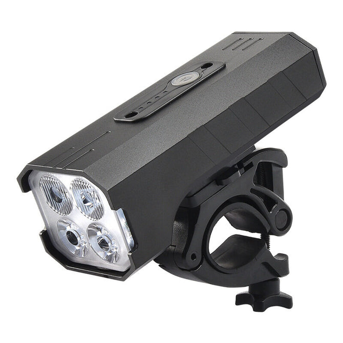 Bicycle headlight 4T6 lamp beads LED far and near light adjustment outdoor riding equipment mountain bike light TG-ZX026